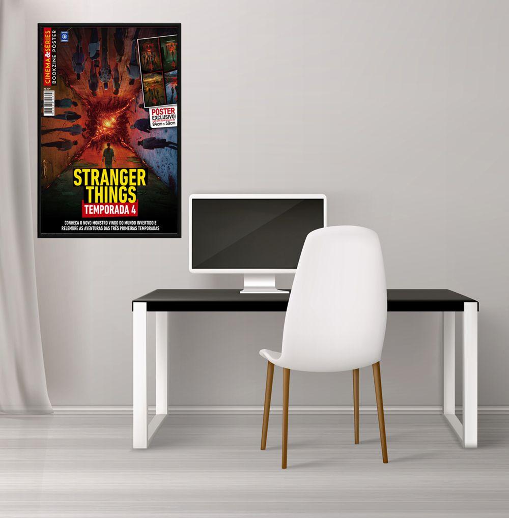 Editora Europa - Bookzine Cineme e Series Pôster Gigante - Stranger Things 4  (Sem dobras)