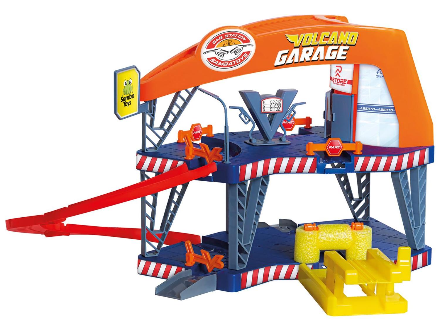 Posto de Gasolina de Brinquedo Volcano Garage