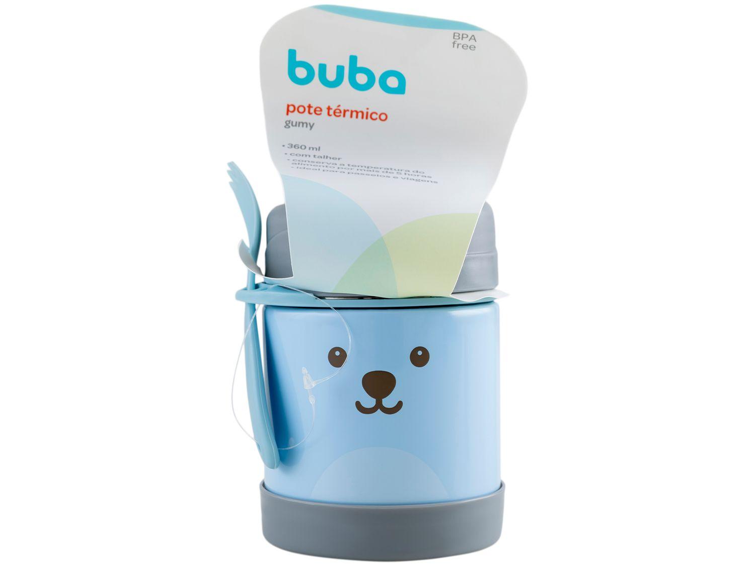Pote Térmico Infantil Buba Gumy 320ml com Colher