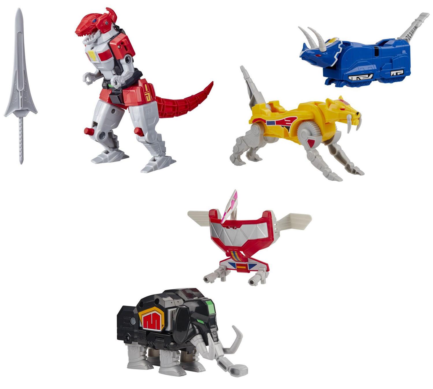 Power Rangers Build a Figure Megazord Kit Completo Hasbro - Bonecos ...