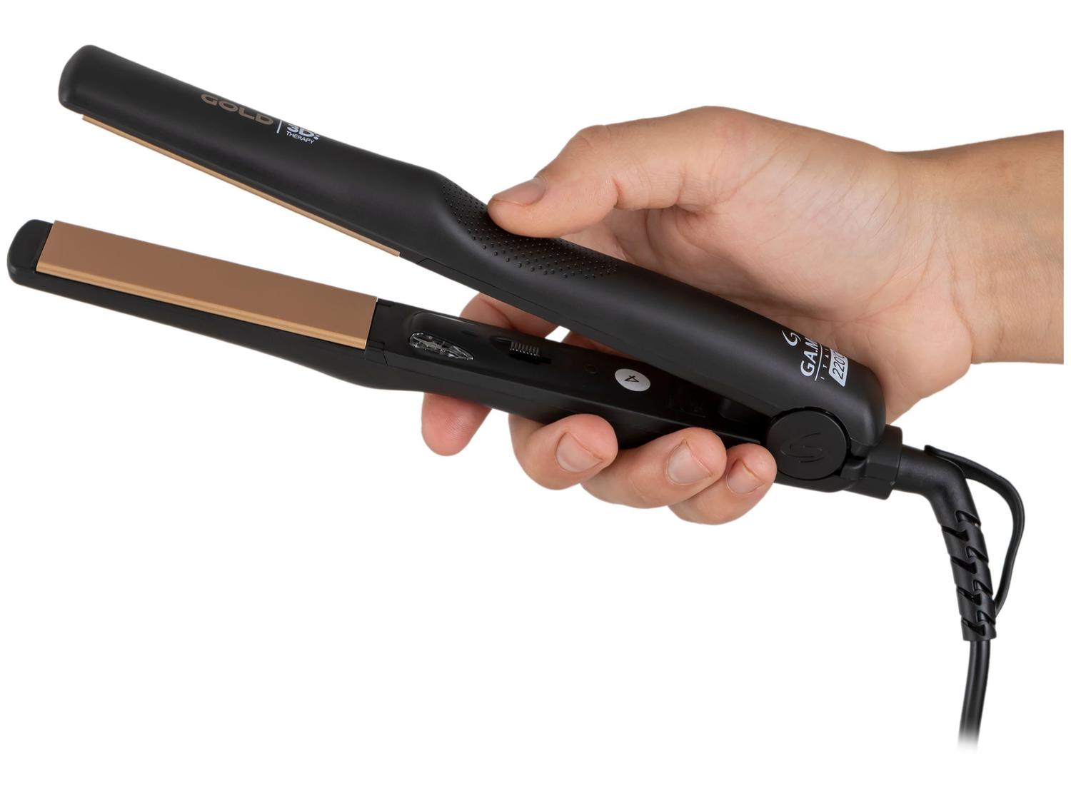Prancha de Cabelo GAMA ITALY Gold Ceramic Ion
