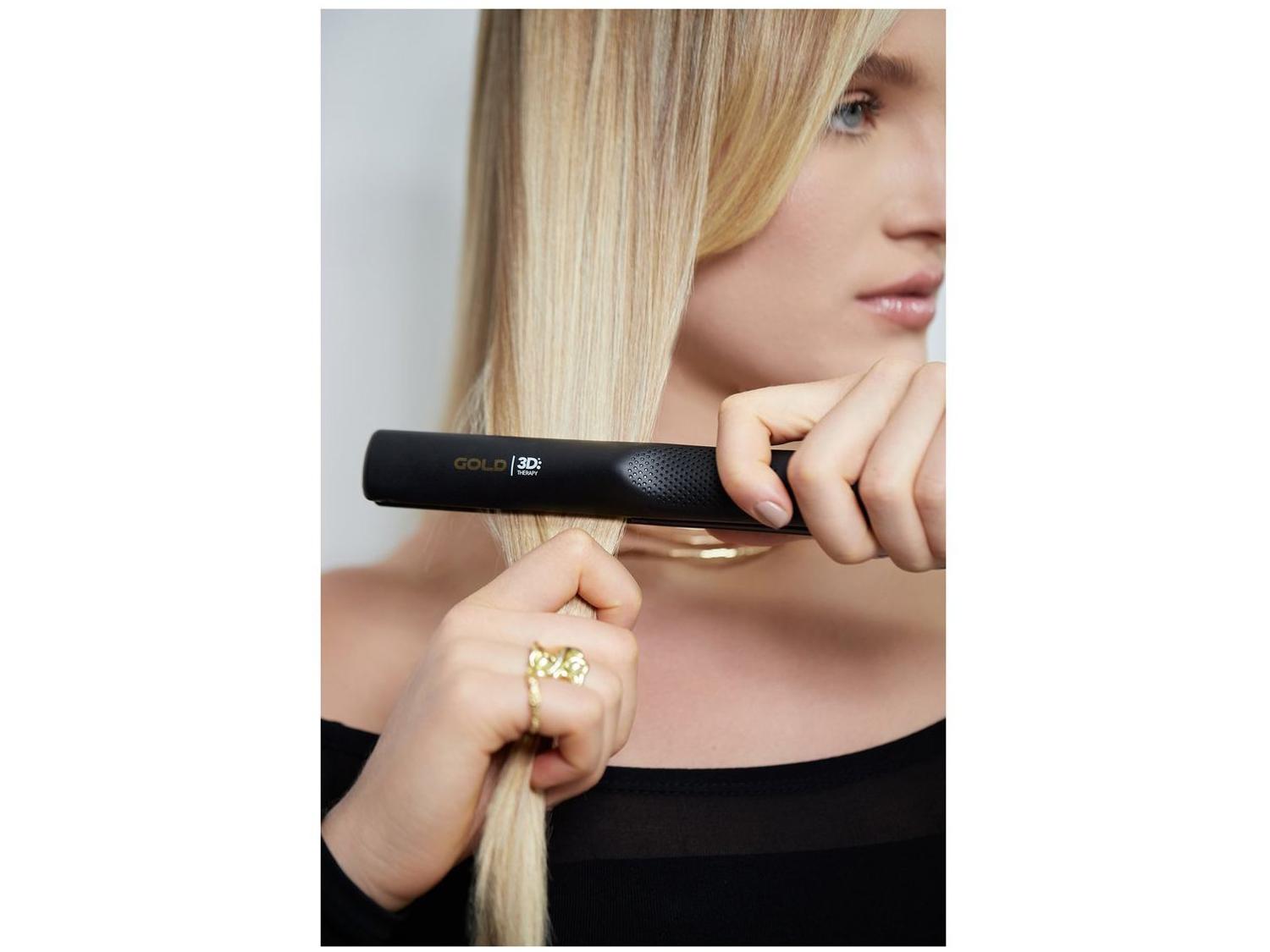 Prancha de Cabelo GAMA ITALY Gold Ceramic Ion