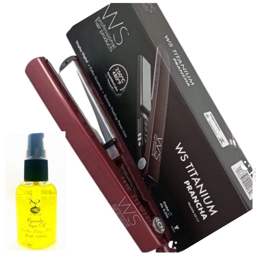 Prancha Para Progressivas WS Titanium 480F - WS PROFISSIONAL - Chapinha ...