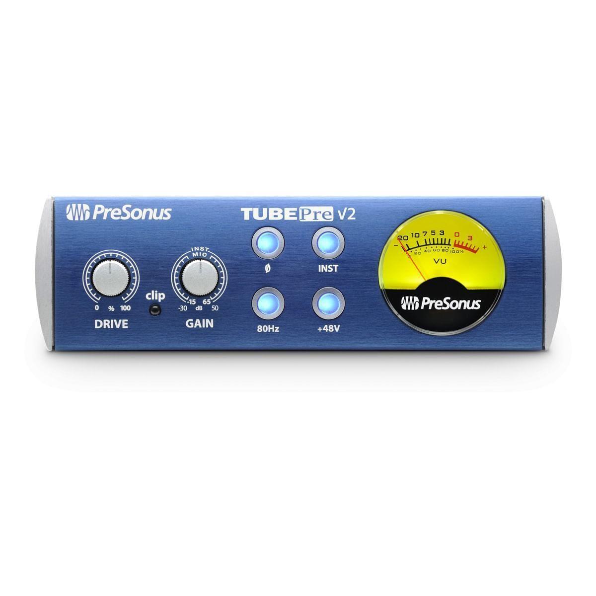 Pré Amplificador Presonus Tubepre V2 - Amplificador para Pré Amplificador Presonus Tubepre V2 - Amplificador para