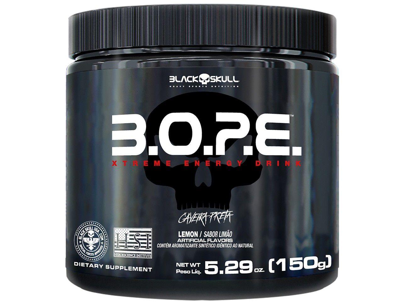 Pré Treino Black Skull B.O.P.E em Pó 150g