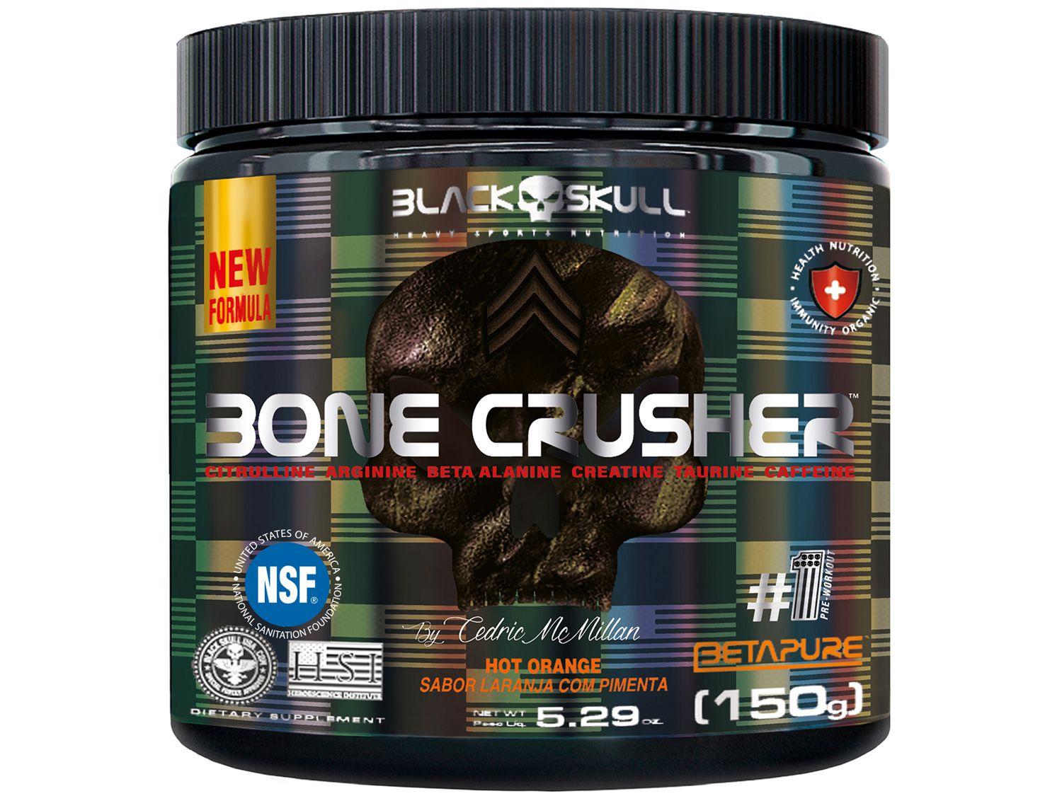 Pré-Treino Black Skull By Cedric McMillan 150g 