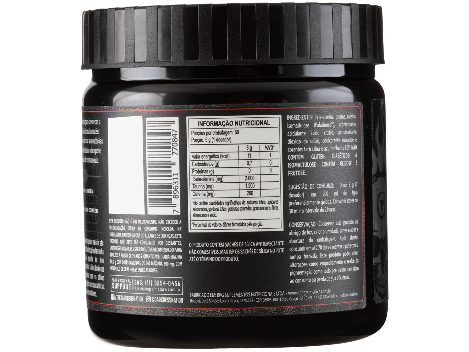 Pré-Treino Darkness Évora PW 300g Maça Verde
