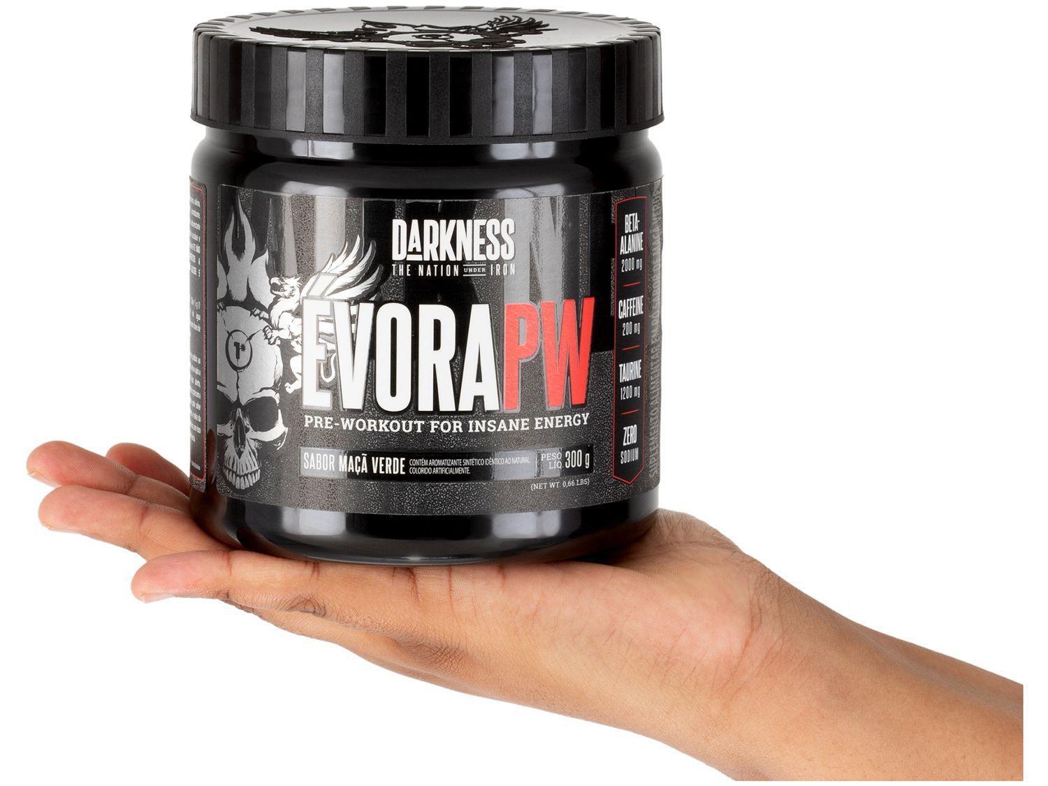 Pré-Treino Darkness Évora PW 300g Maça Verde