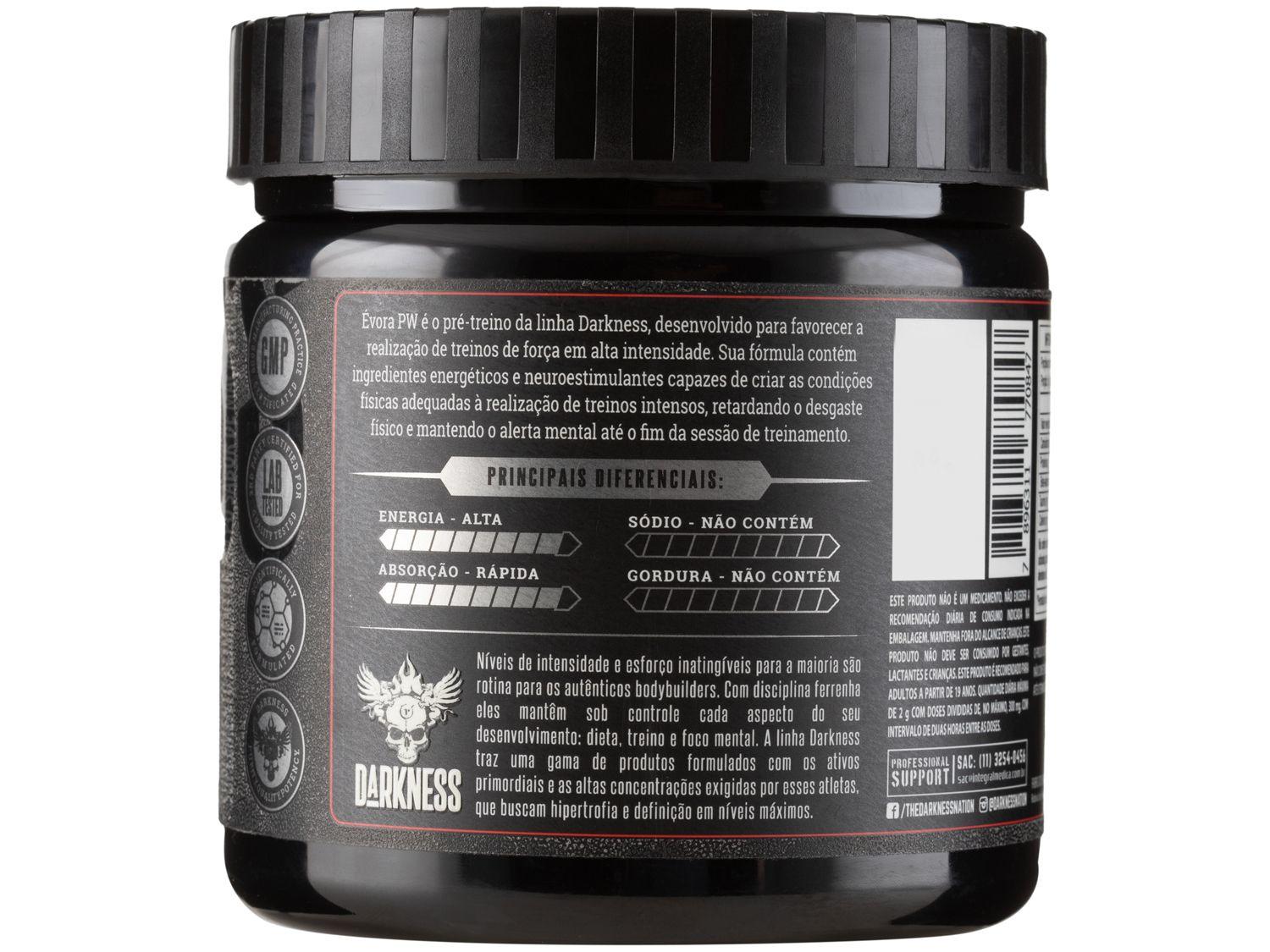 Pré-Treino Darkness Évora PW 300g Maça Verde