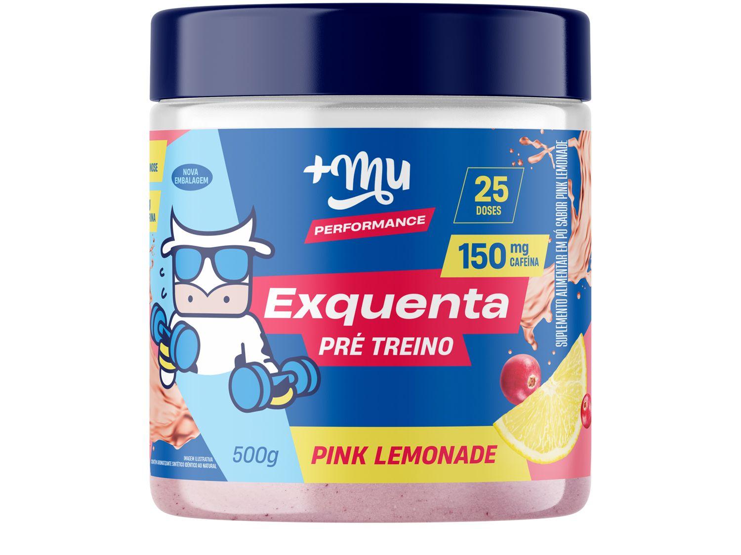 Pré-Treino +Mu Performance Exquenta 500g