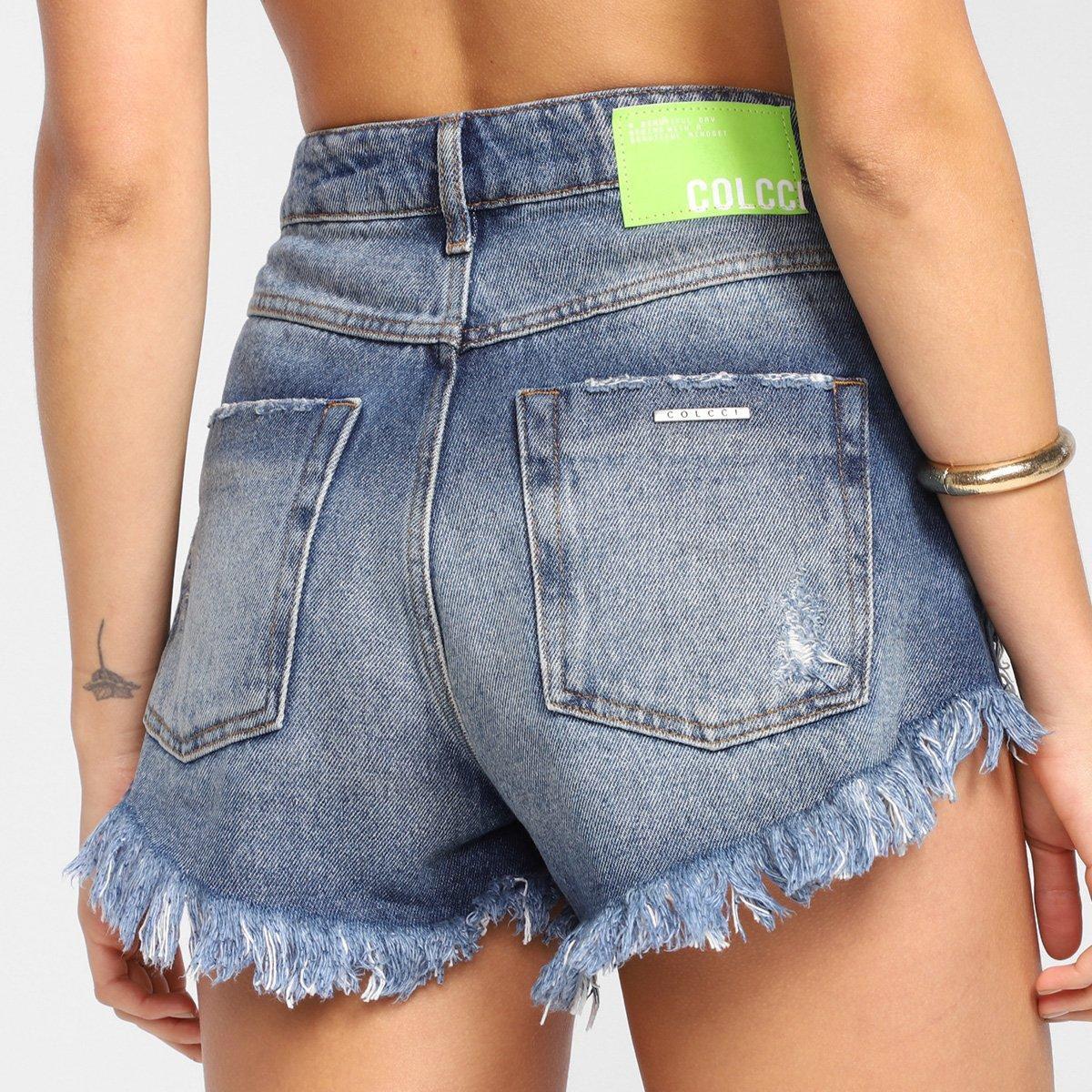 short jeans colcci feminino