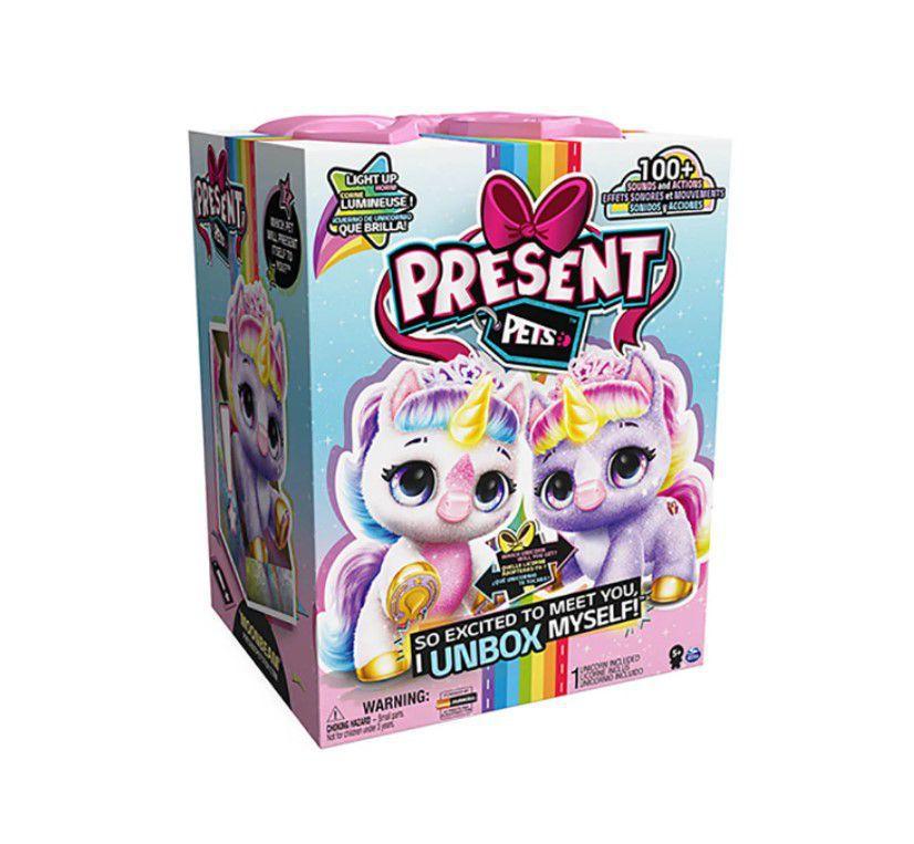 Present Pets Unicórnio Pelúcia Interativa Sunny 2252 Pelúcia