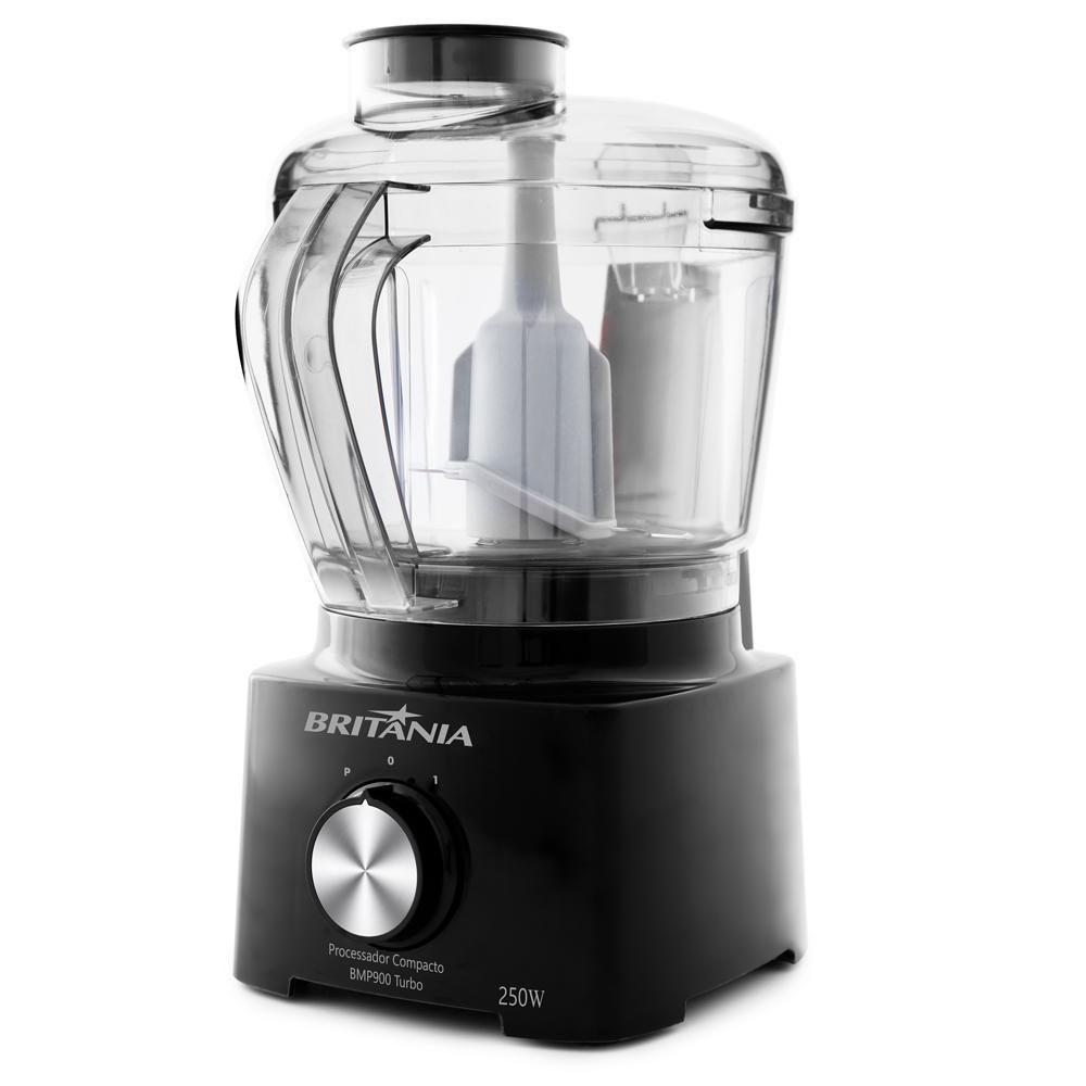 Processador Compacto Britânia BMP900 250W 500ml Turbo Preto - Britania ...