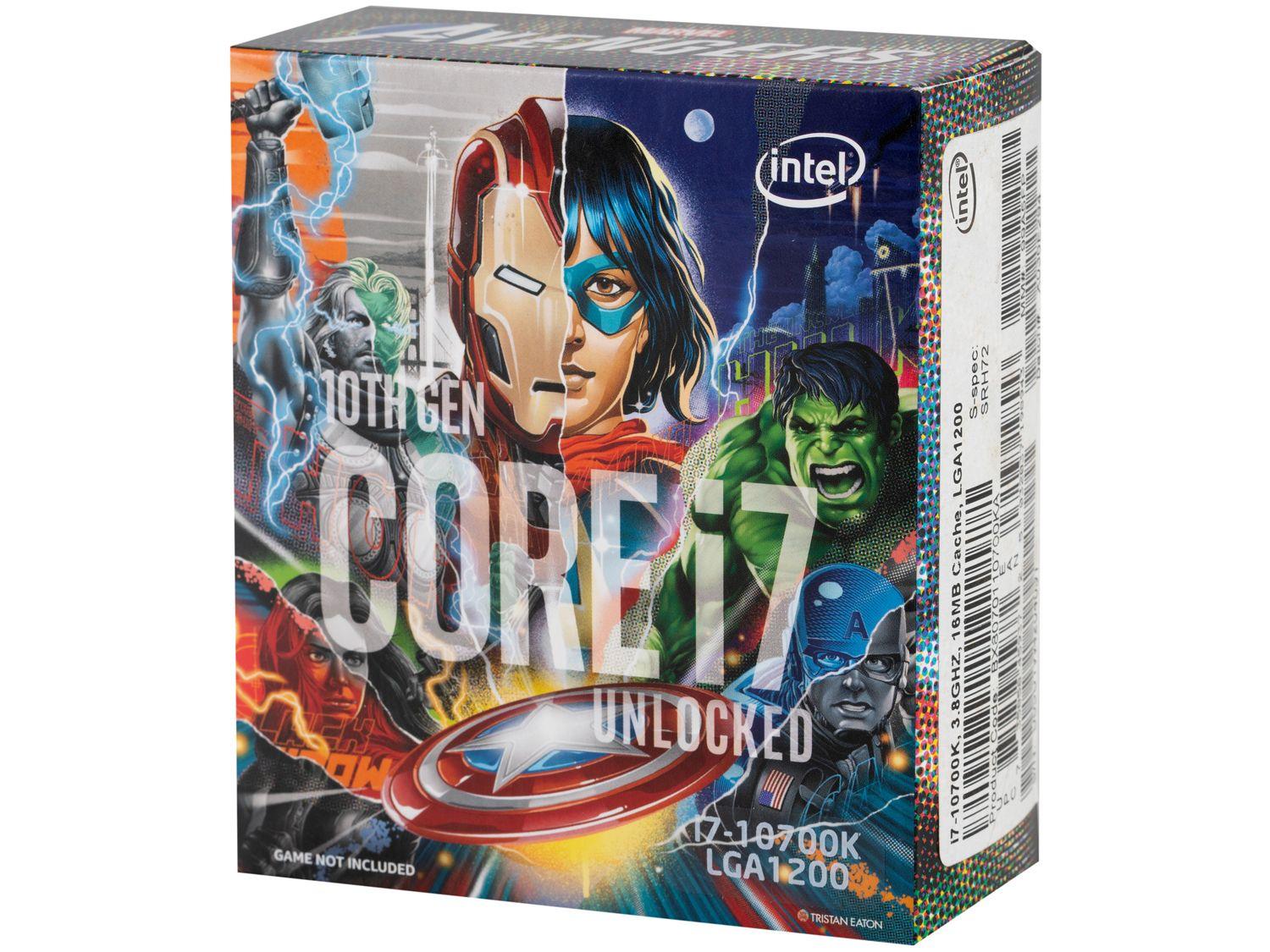 Processador Intel Core i7 10700K Avengers Edition