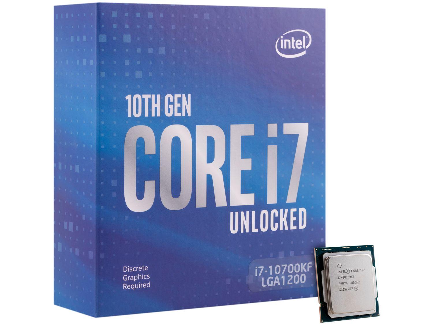 Processador Intel Core i7 10700KF 3.80GHz