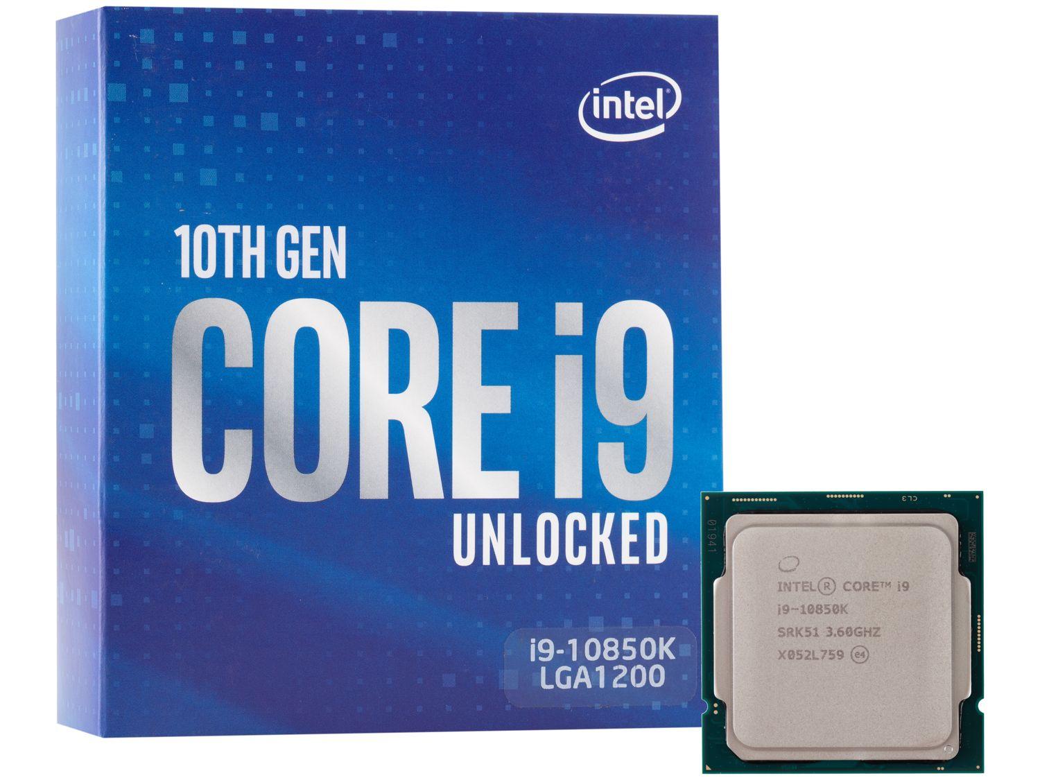 Processador Intel Core i9 10850K 3.60GHz