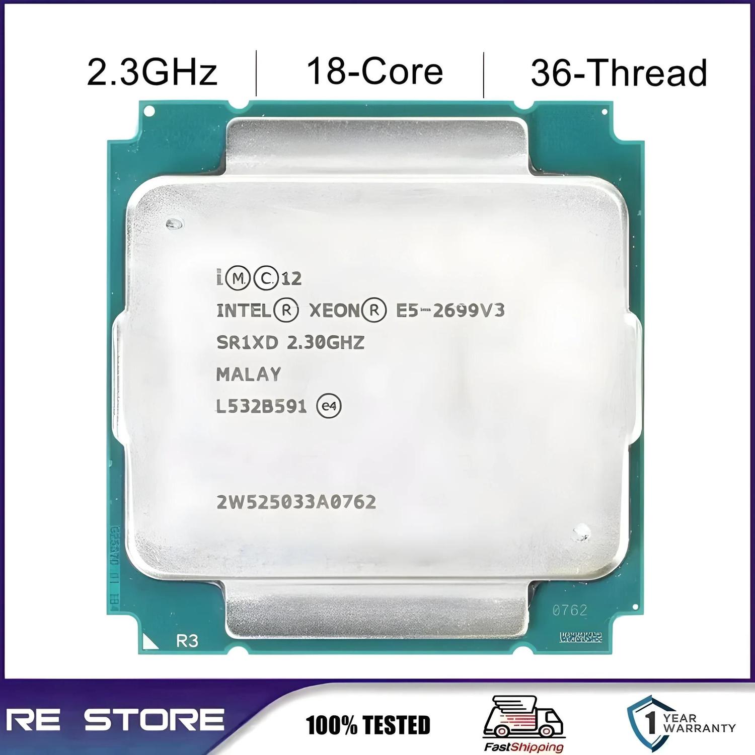 Processador Intel Xeon E5 2699 V3 18-Core, LGA 2011-3