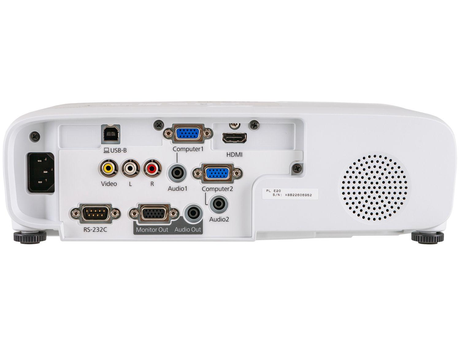 Projetor Epson PowerLite E20 XGA Portátil
