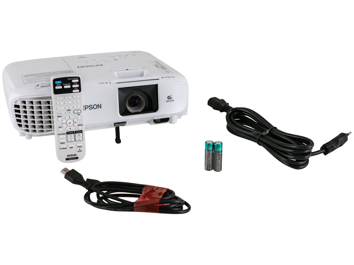 Projetor Epson PowerLite E20 XGA Portátil