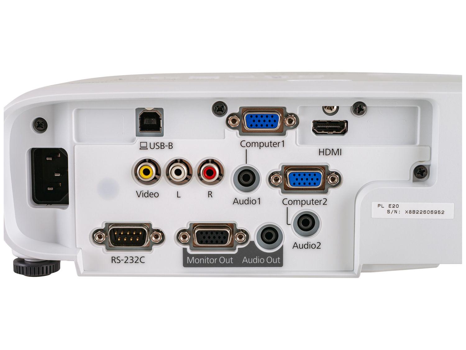 Projetor Epson PowerLite E20 XGA Portátil