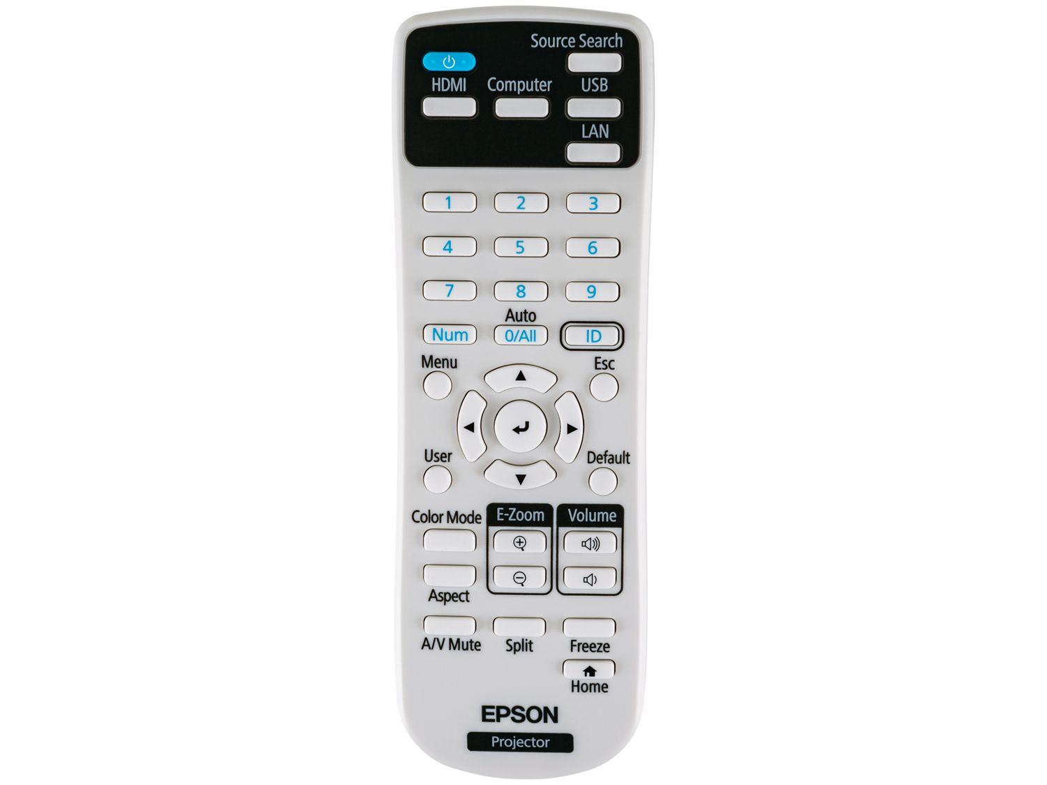 Projetor Epson PowerLite E20 XGA Portátil