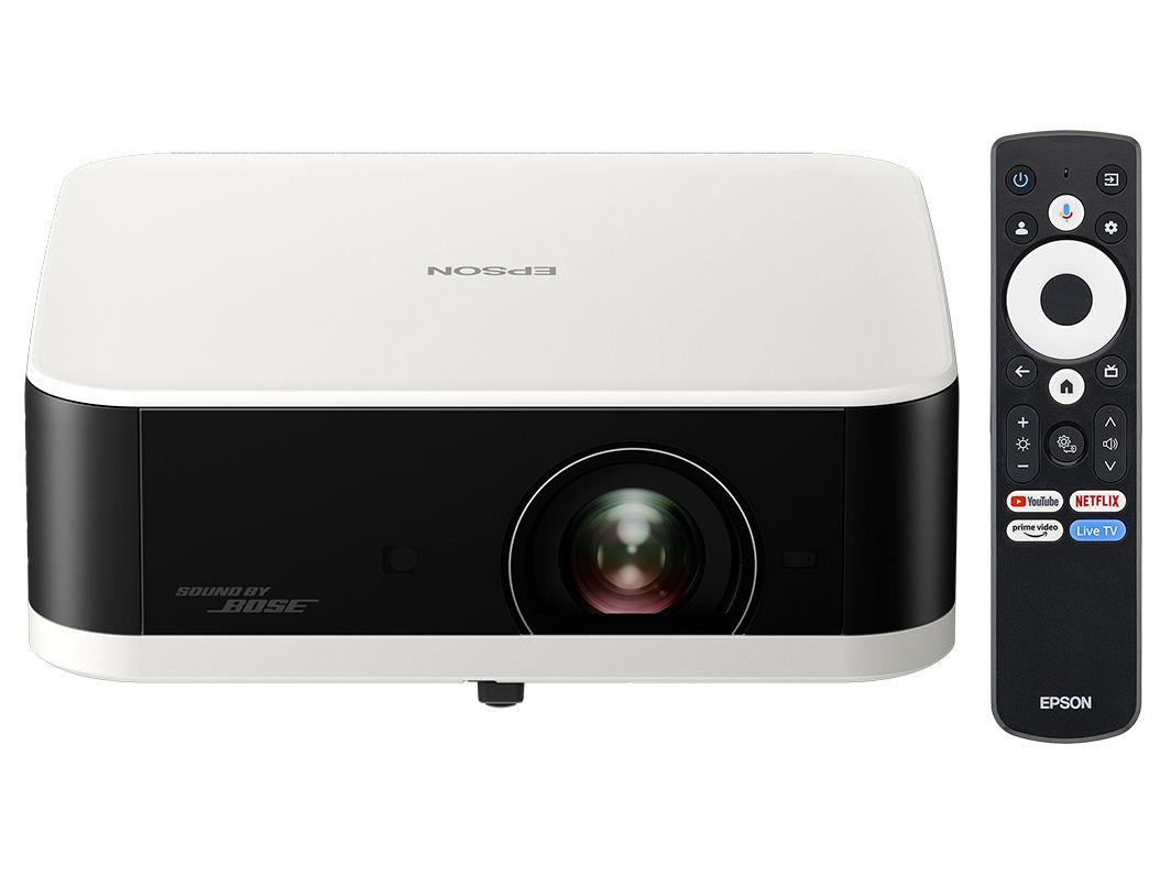 Projetor Portátil Smart Epson Lifestudio™ Pop Full HD EF-61 Som Bose Google TV Wi-Fi Branco Pérola