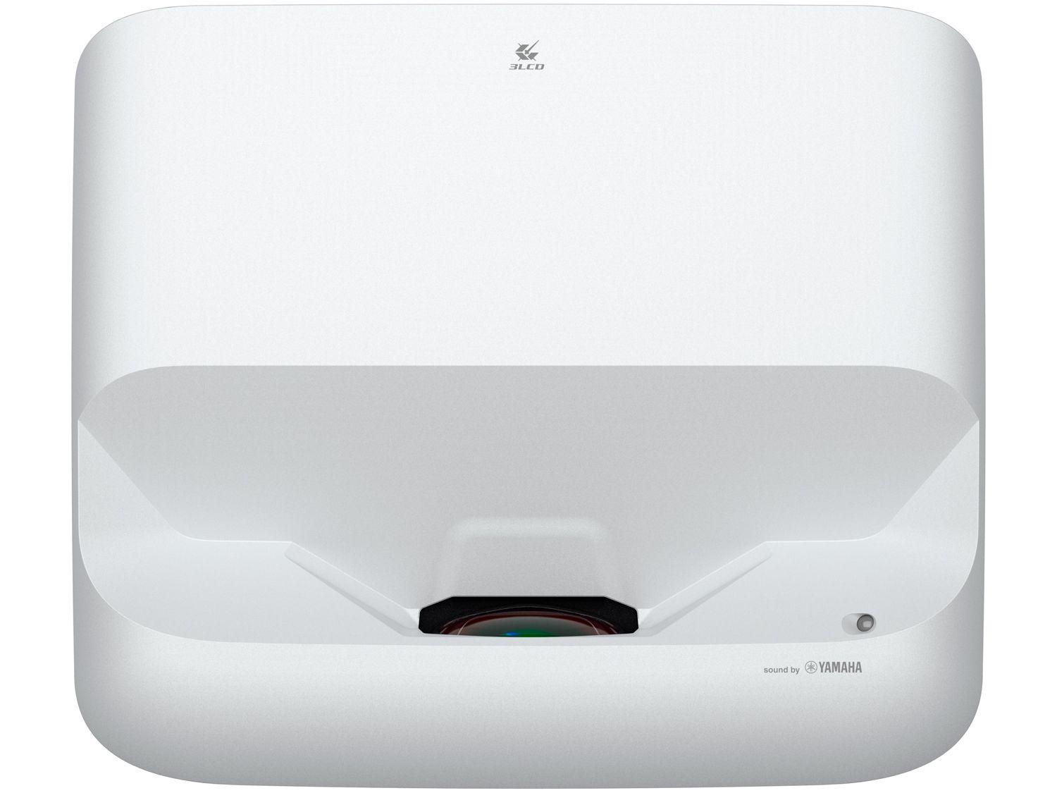 Projetor Smart Laser Epson EpiqVision Ultra LS650 4K 3600 Lumens 3LCD Wi-Fi e Bluetooth USB HDMI Branco