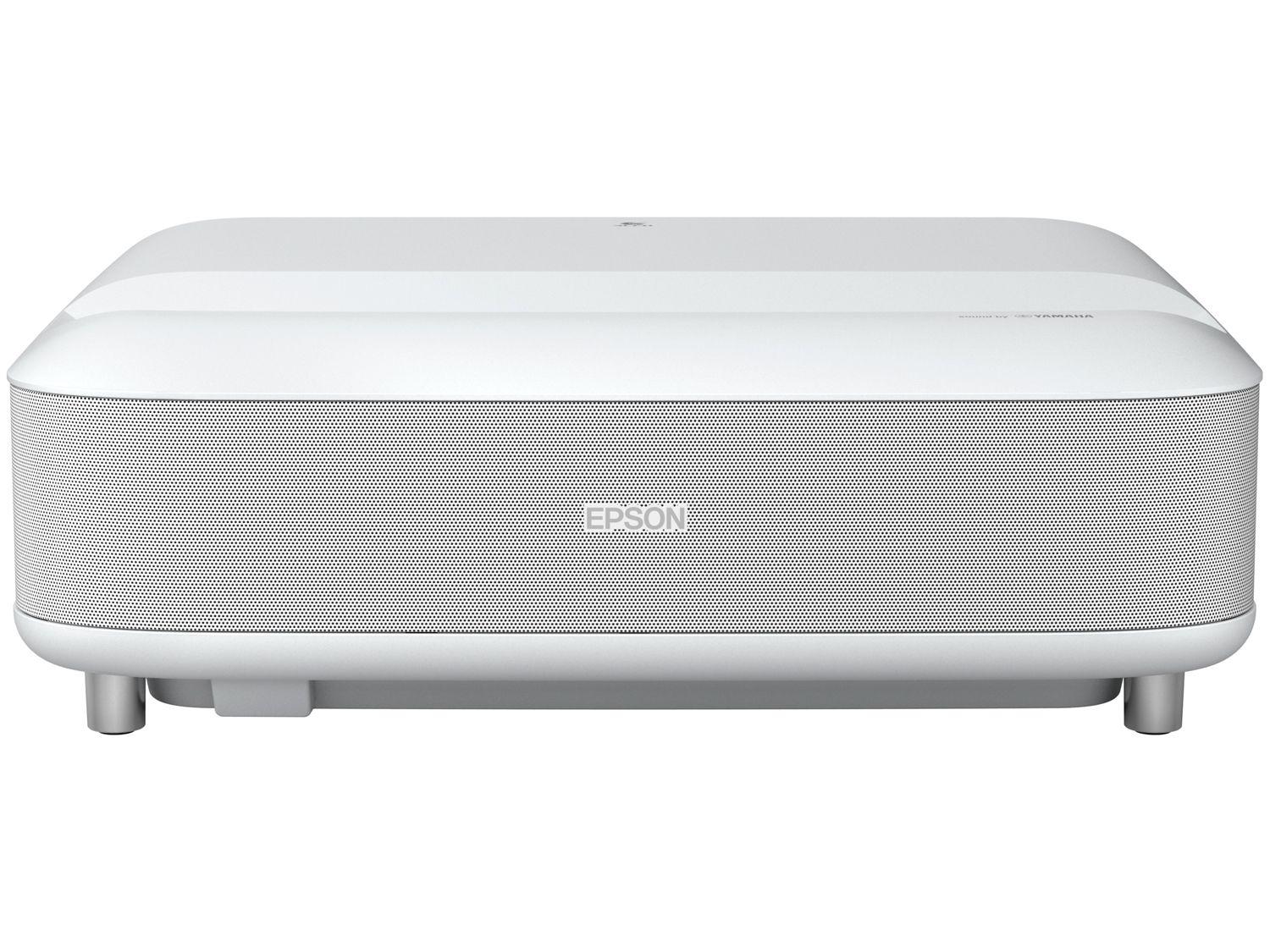Projetor Smart Laser Epson EpiqVision Ultra LS650 4K 3600 Lumens 3LCD Wi-Fi e Bluetooth USB HDMI Branco