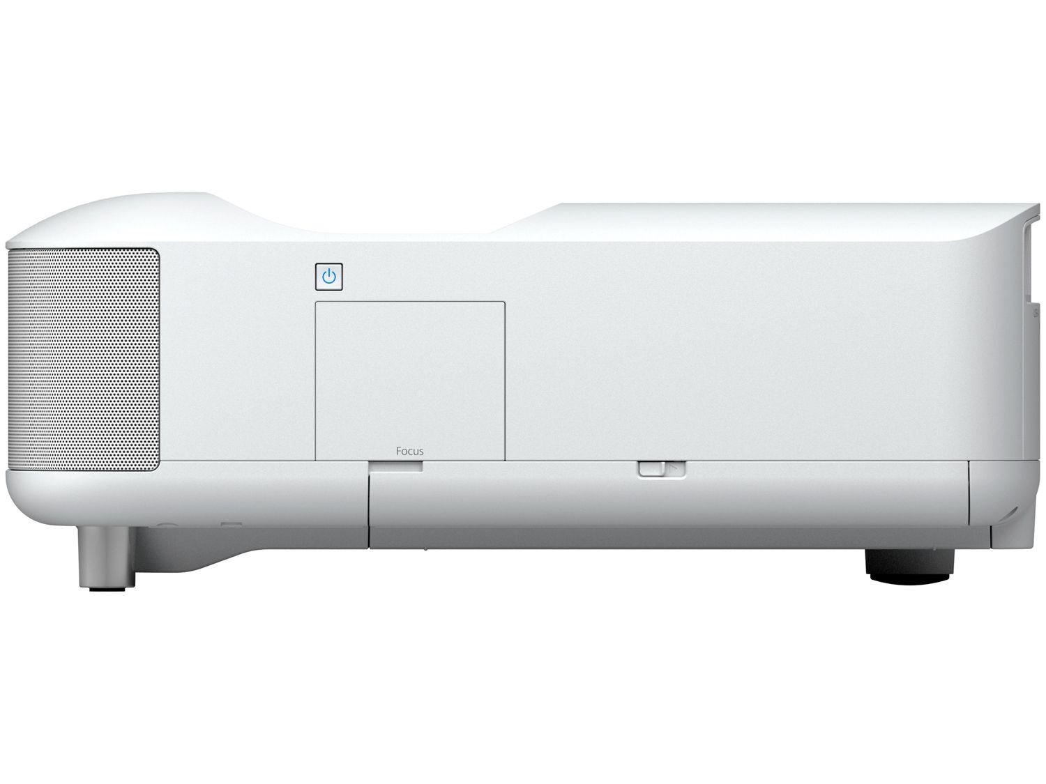 Projetor Smart Laser Epson EpiqVision Ultra LS650 4K 3600 Lumens 3LCD Wi-Fi e Bluetooth USB HDMI Branco