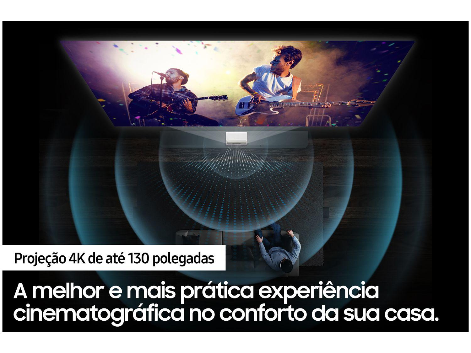 Projetor Smart Samsung SP-LSP9TGAXZD 4K