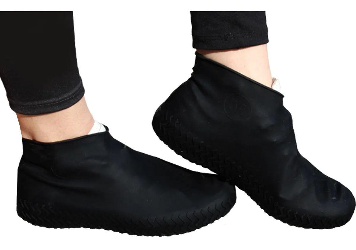 Protetor De Sapato De Silicone Impermeável Para Chuva Antiderrapante Moto -  Haiz Shop - Capas de Chuva Moto - Magazine Luiza