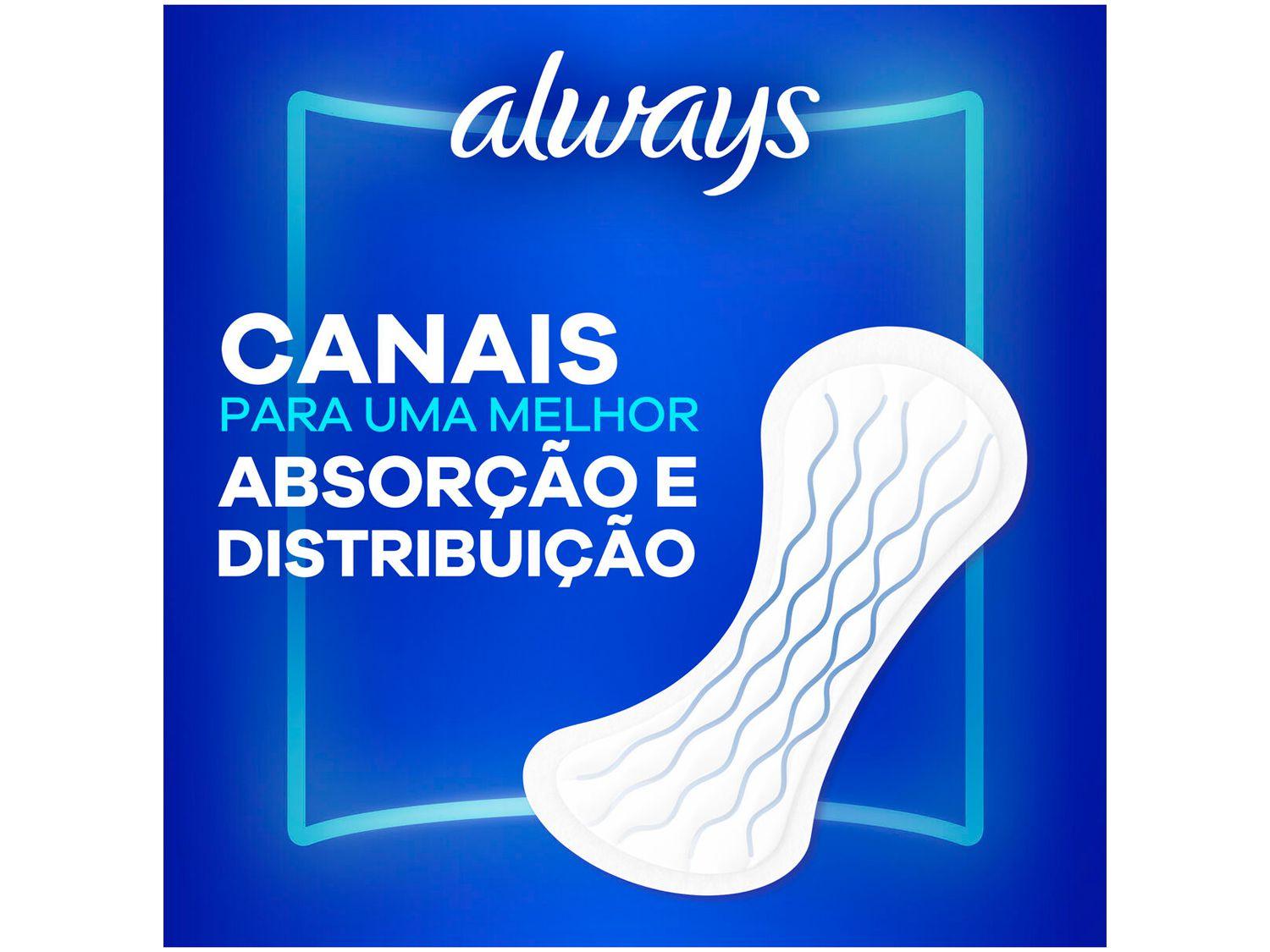 Protetor Diário Always Sem Perfume Respirável