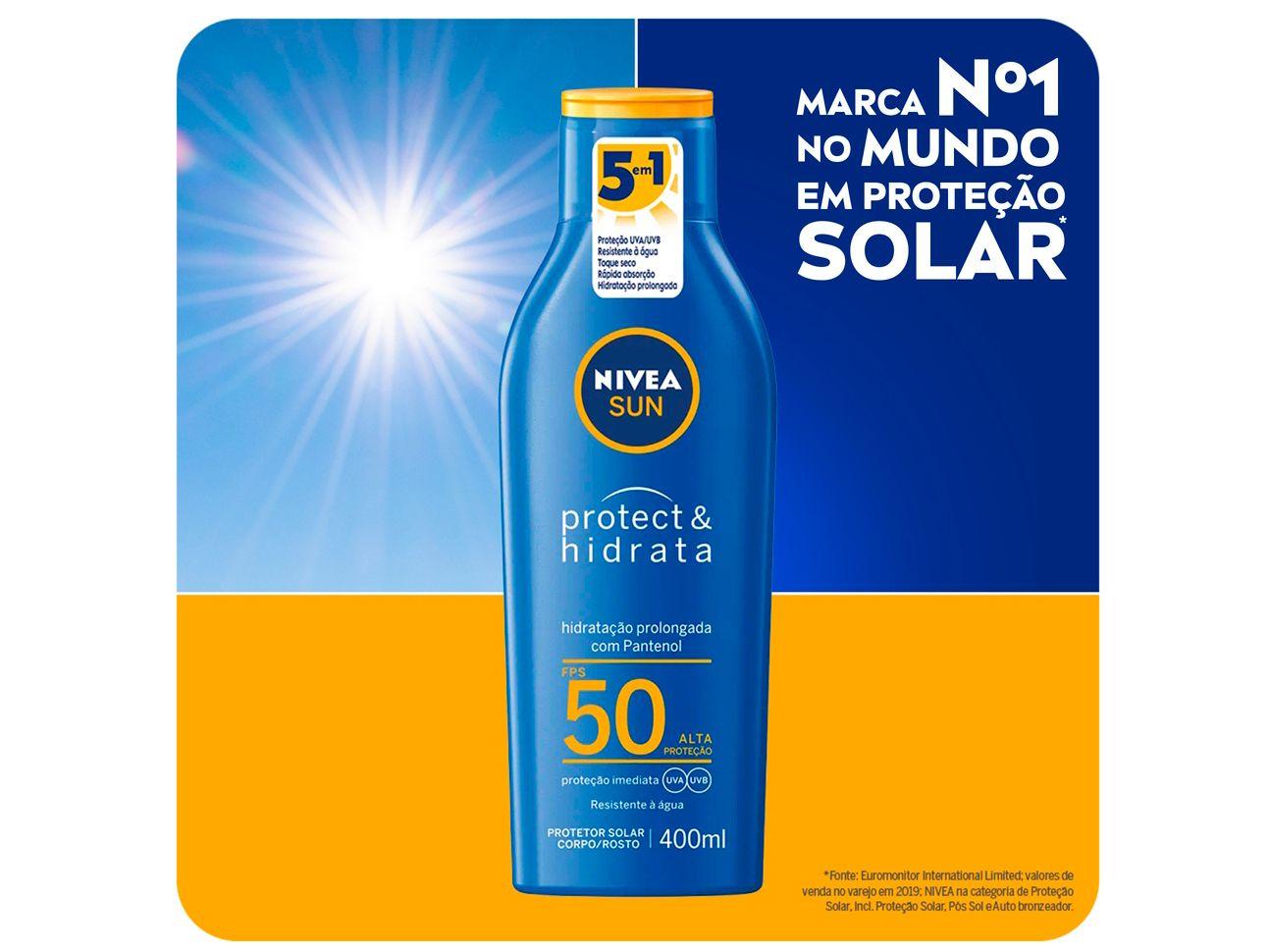 Protetor Solar Corporal Nivea FPS 50 Sun