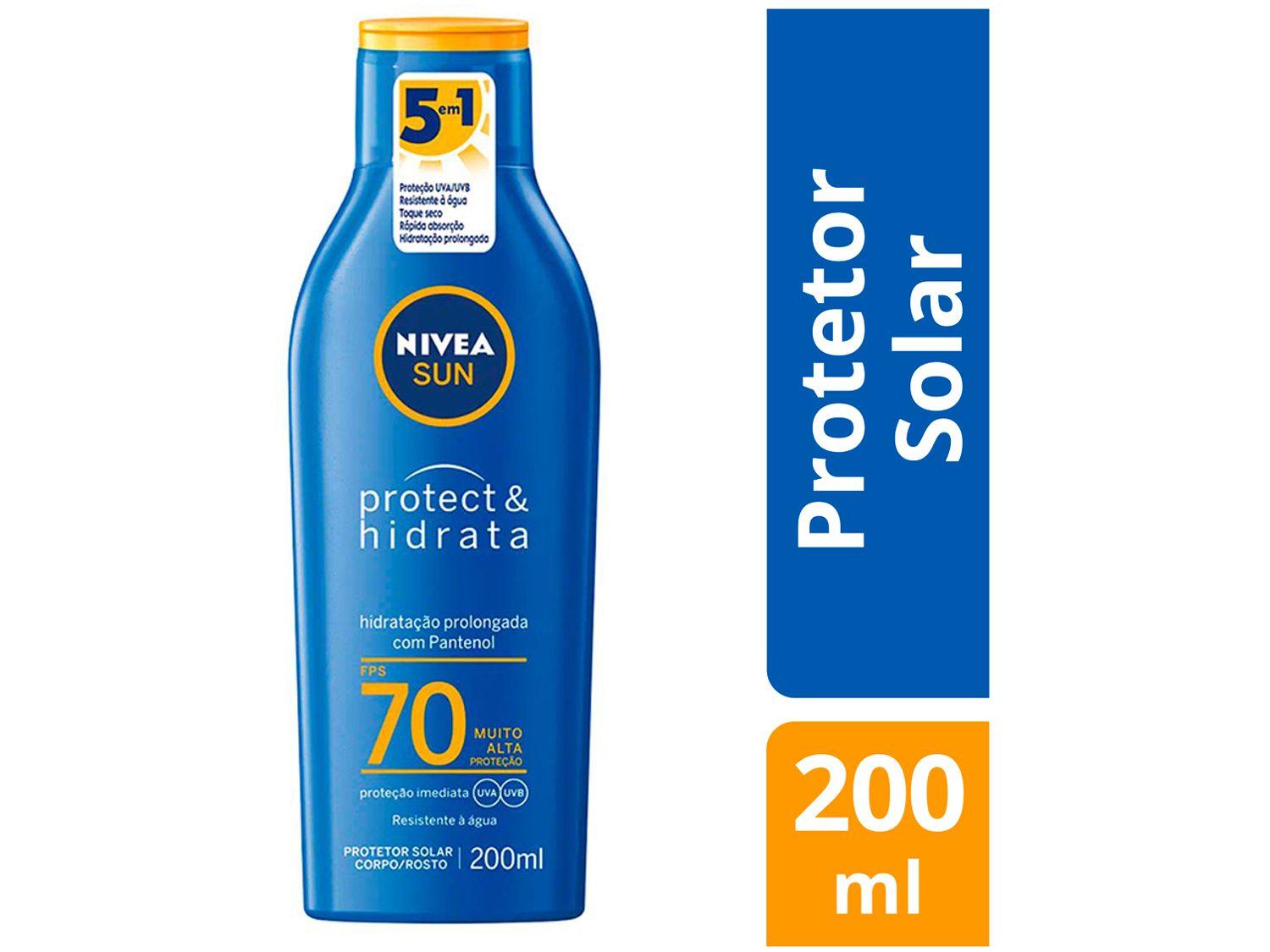 Protetor Solar Corporal Nivea FPS 70 Sun