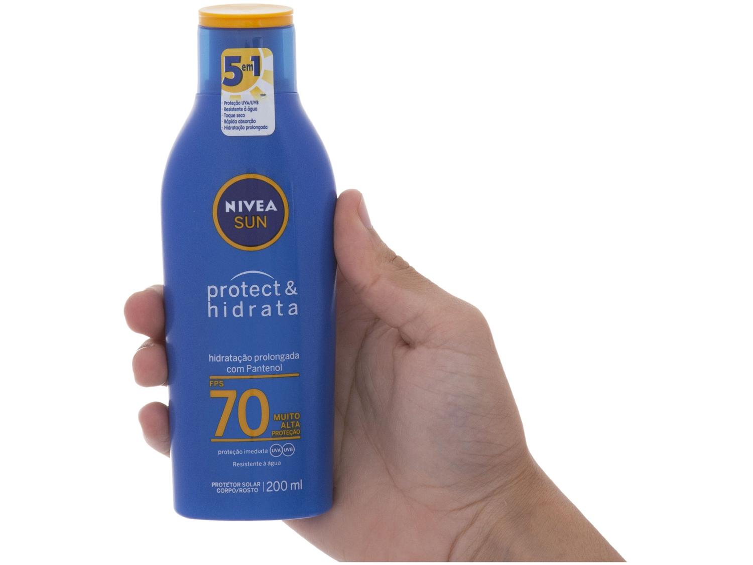 Protetor Solar Corporal Nivea FPS 70 Sun