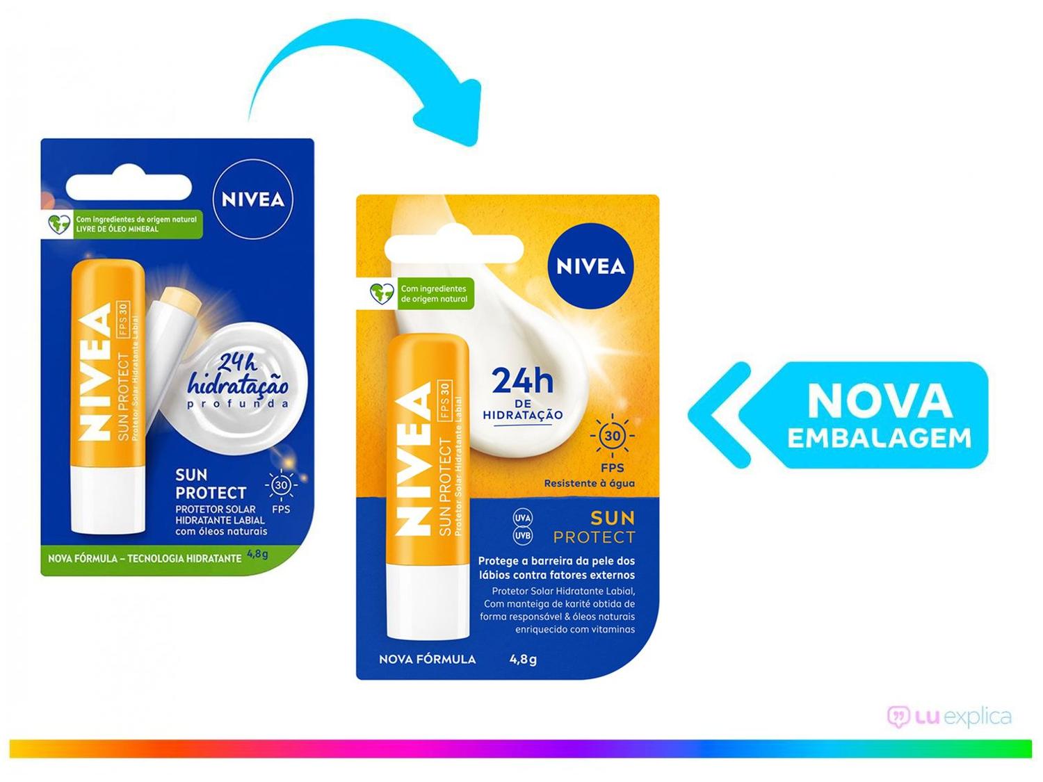Protetor Solar Hidratante Labial Nivea