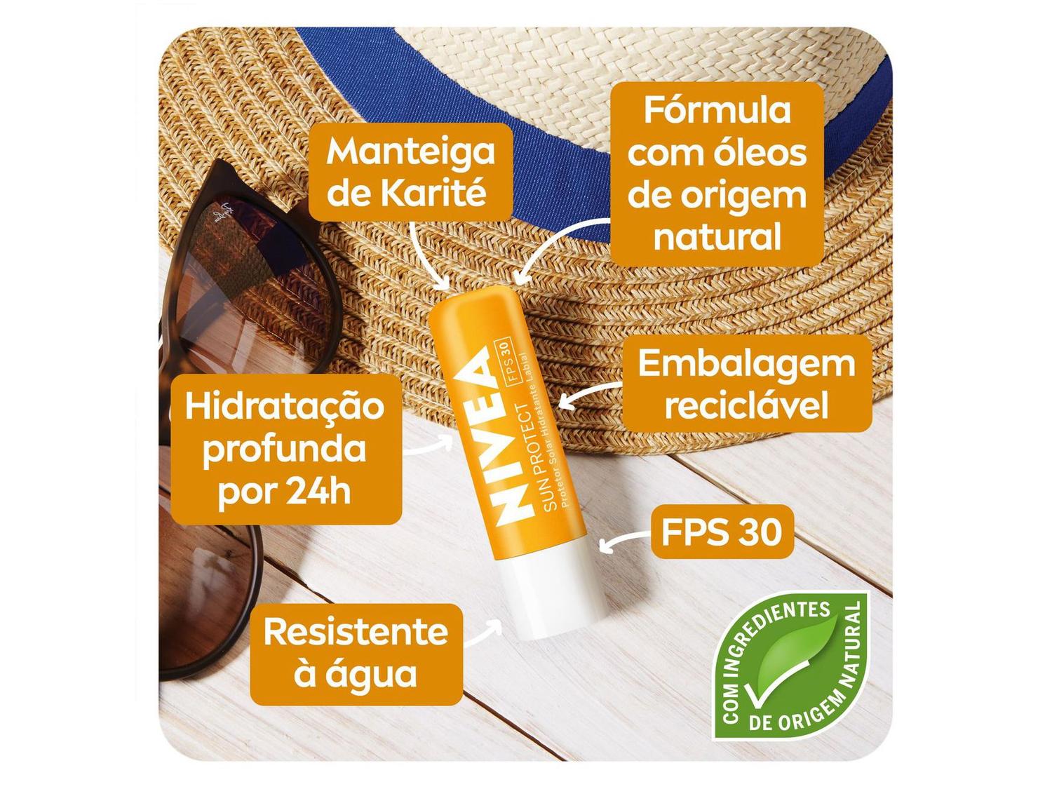 Protetor Solar Hidratante Labial Nivea