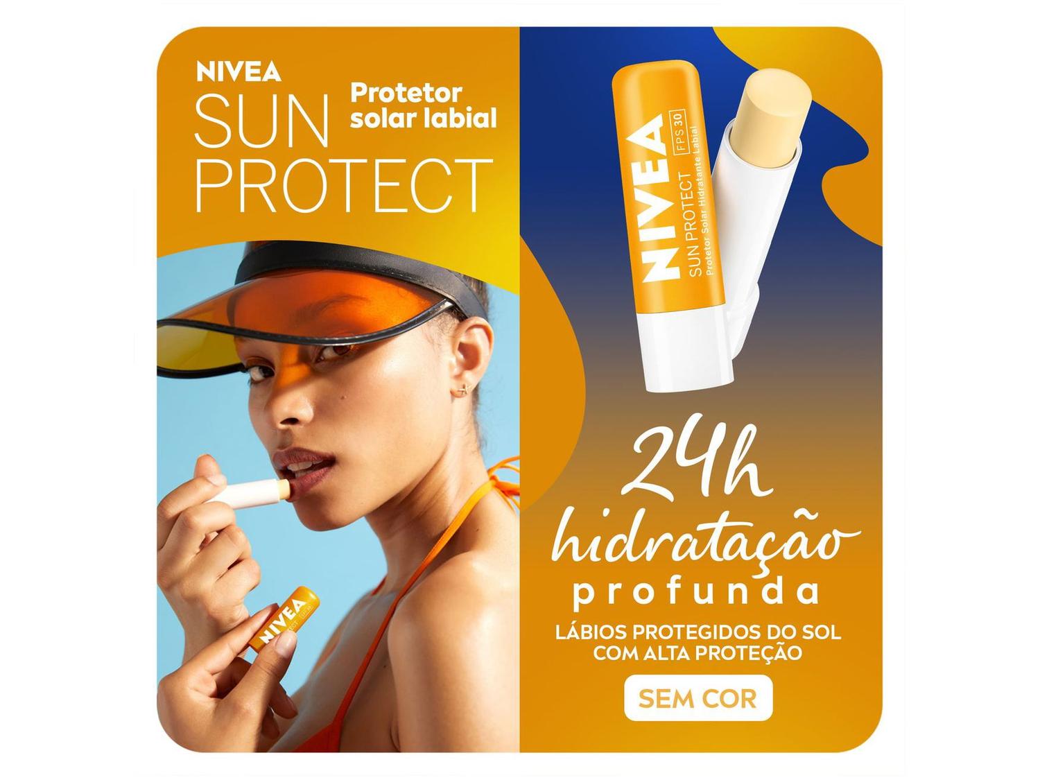 Protetor Solar Hidratante Labial Nivea