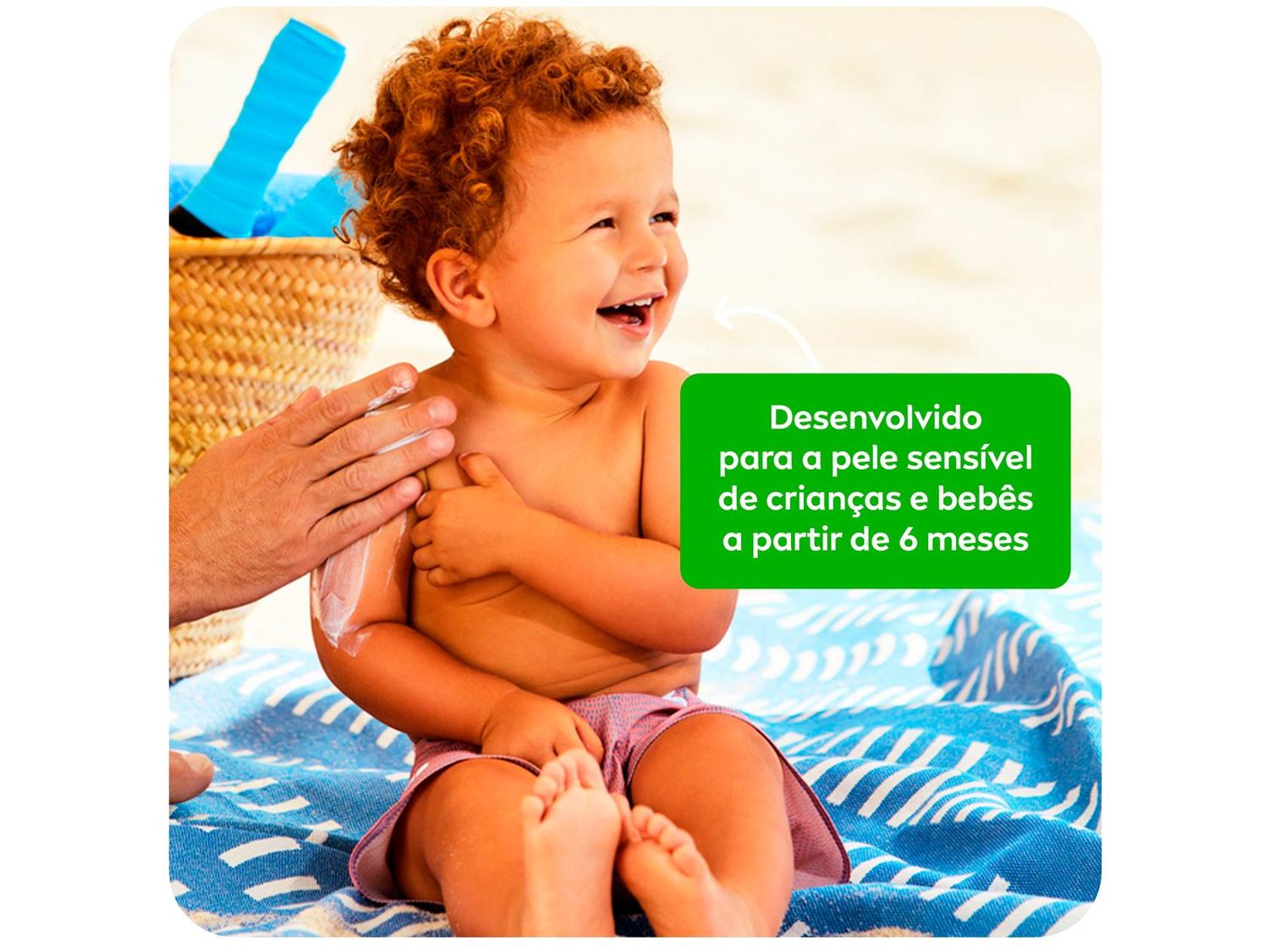 Protetor Solar Infantil Corporal Nivea FPS 60 Sun Kids & Babies Pele Sensível 125ml