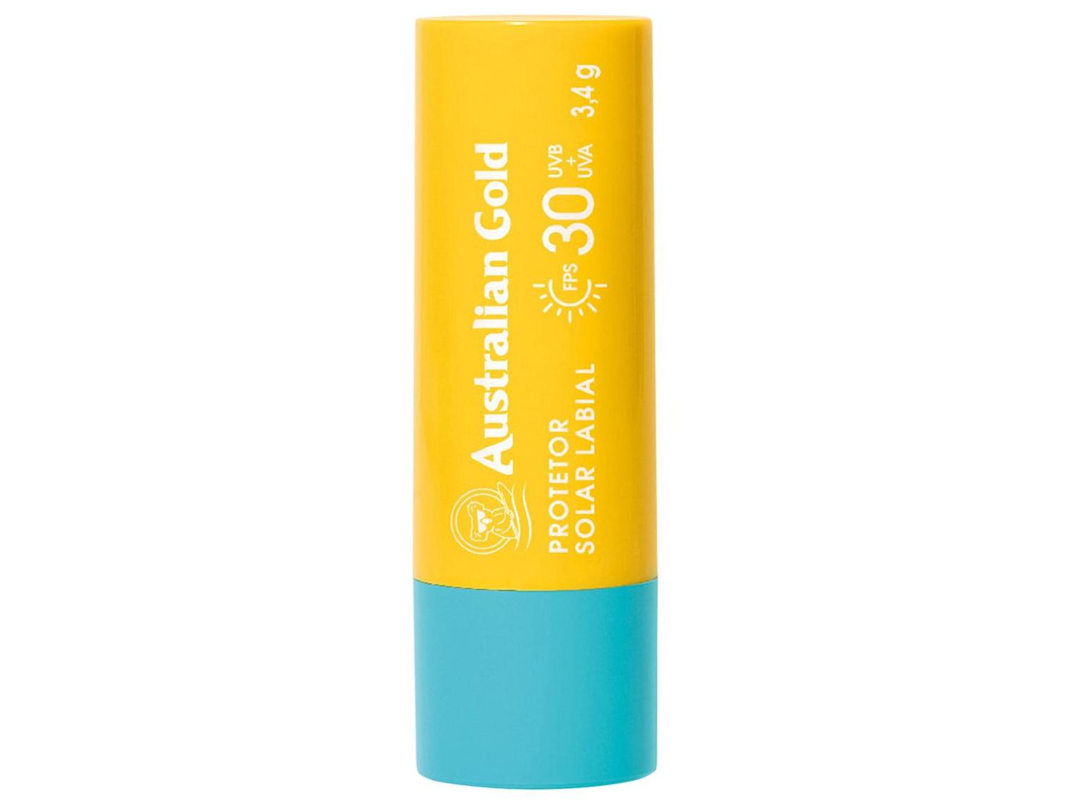 Protetor Solar Labial Australian Gold FPS 30 Alta Proteção 3,4g
