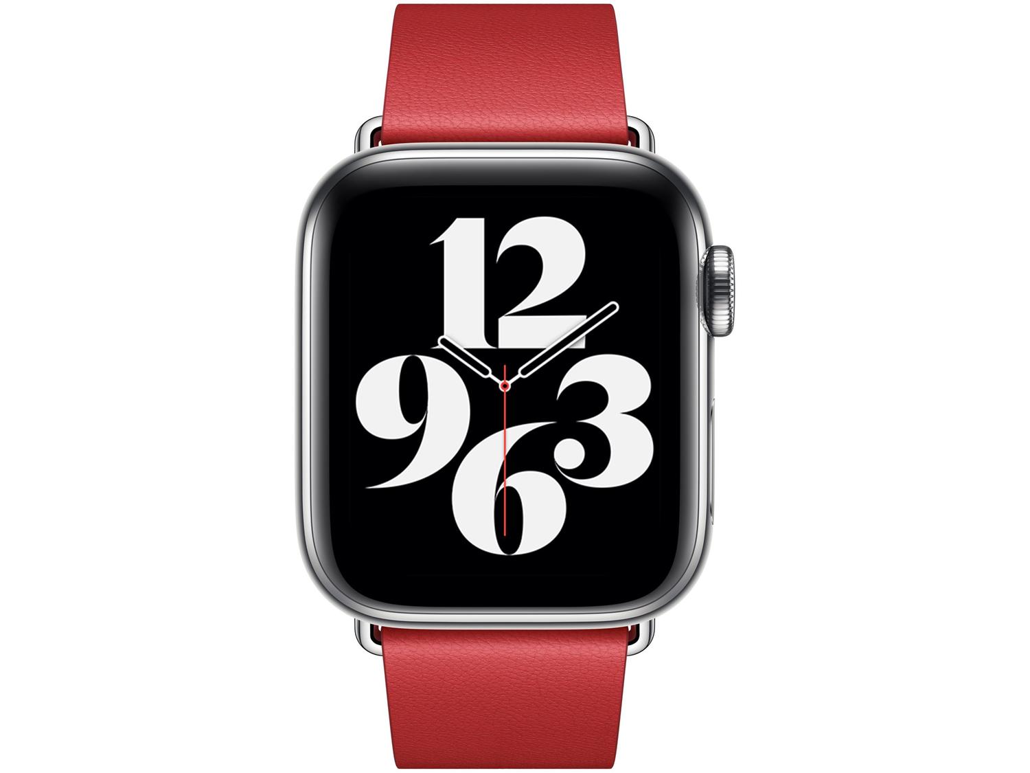Pulseira Apple Watch Fecho Moderno Couro 40mm