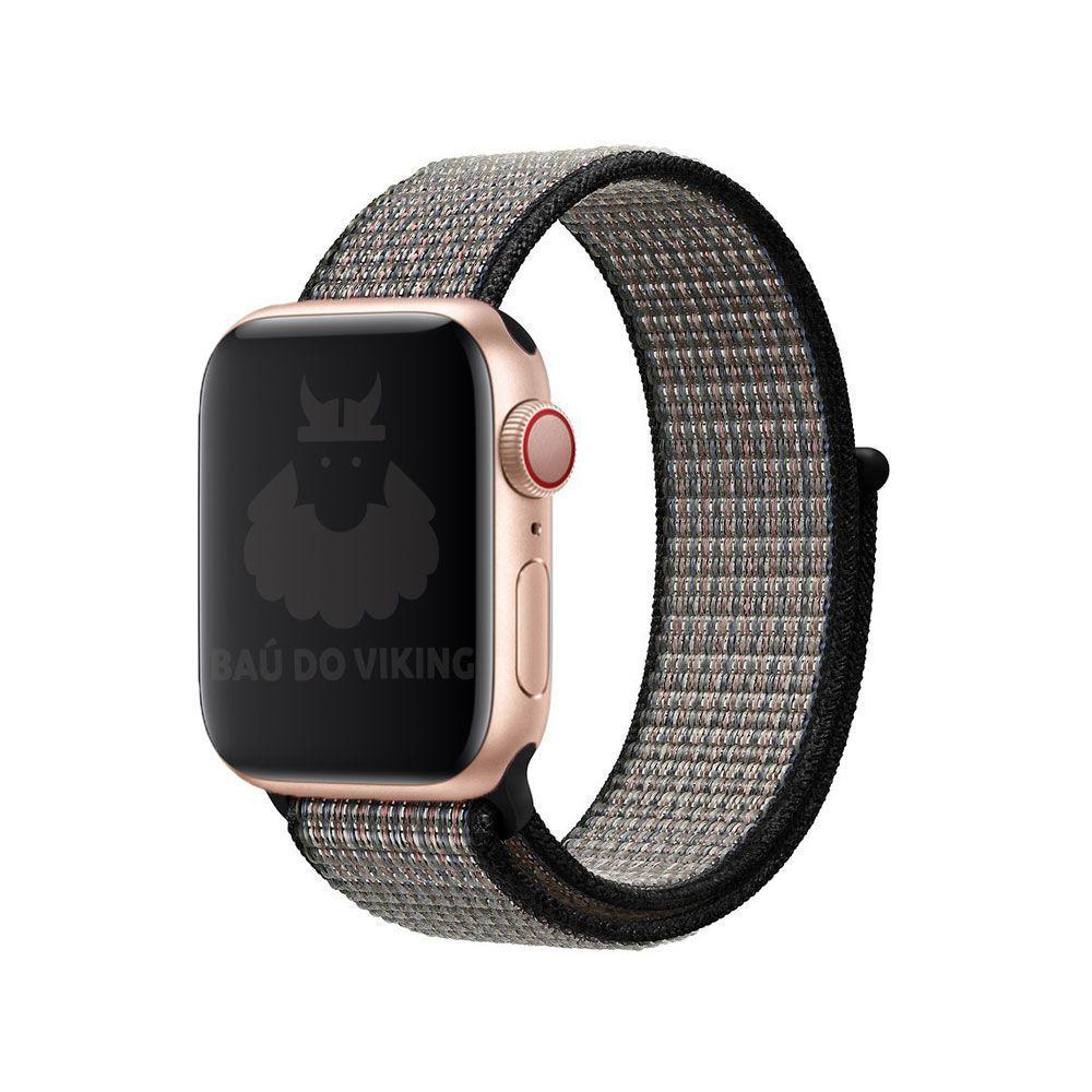 pulseira apple watch pink sand