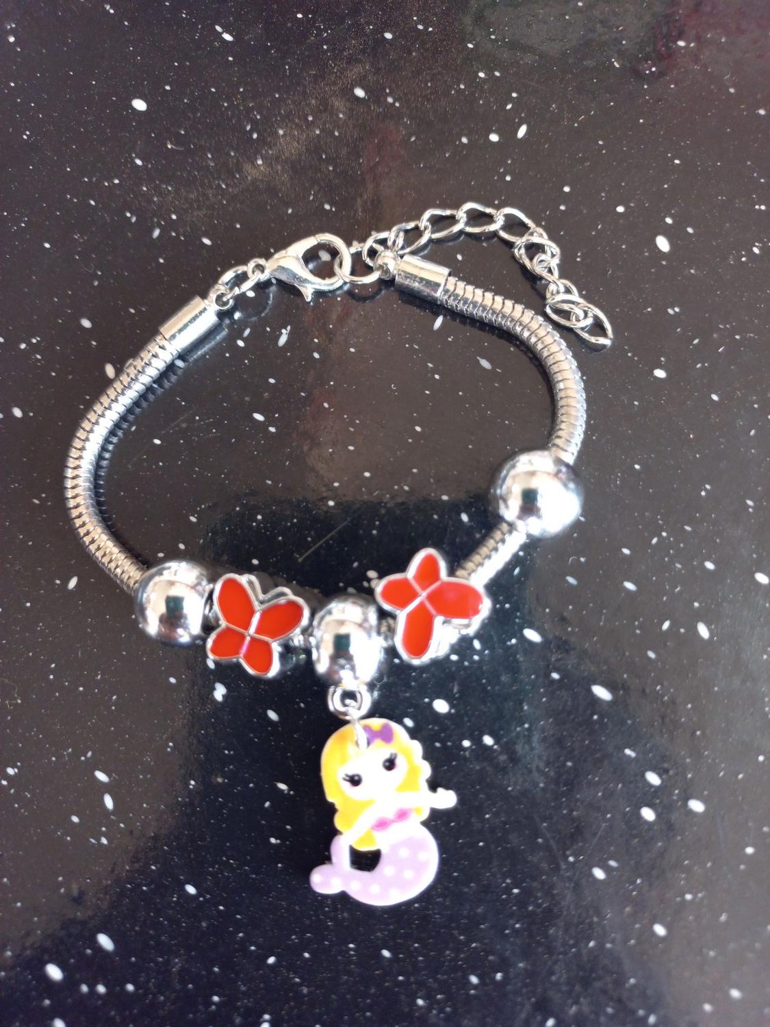 pulseira pandora infantil original