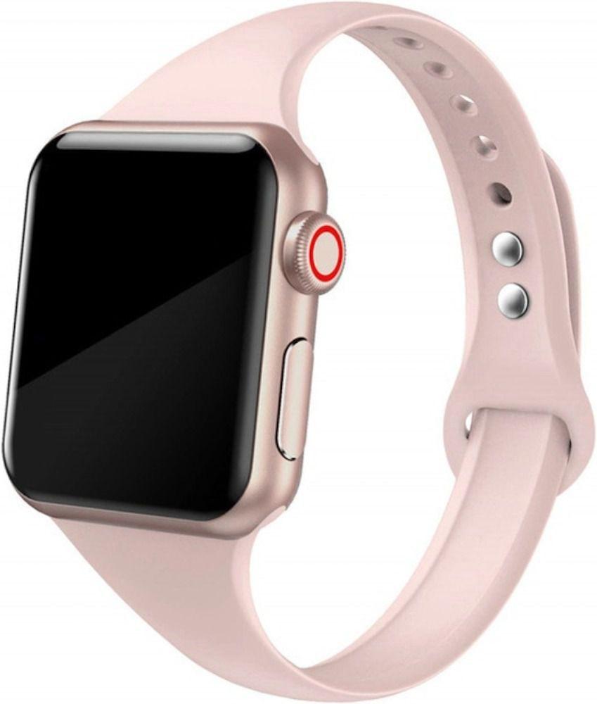 pulseira apple watch pink sand
