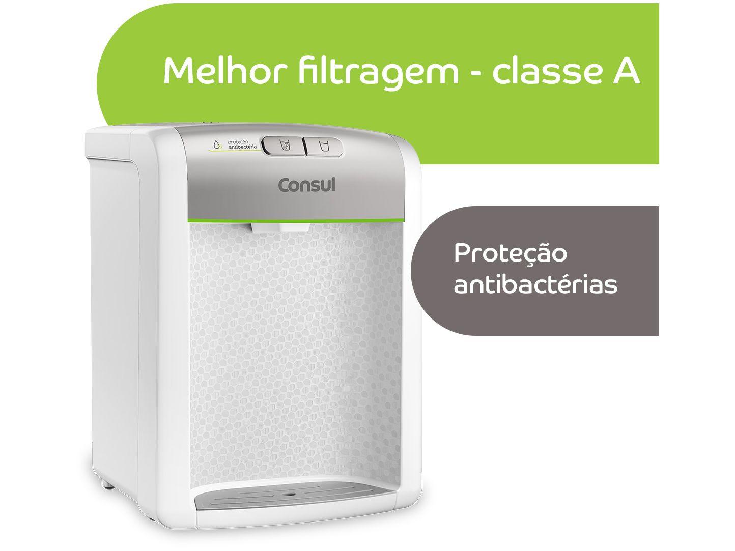 Purificador de Água Consul de Mesa e de Parede