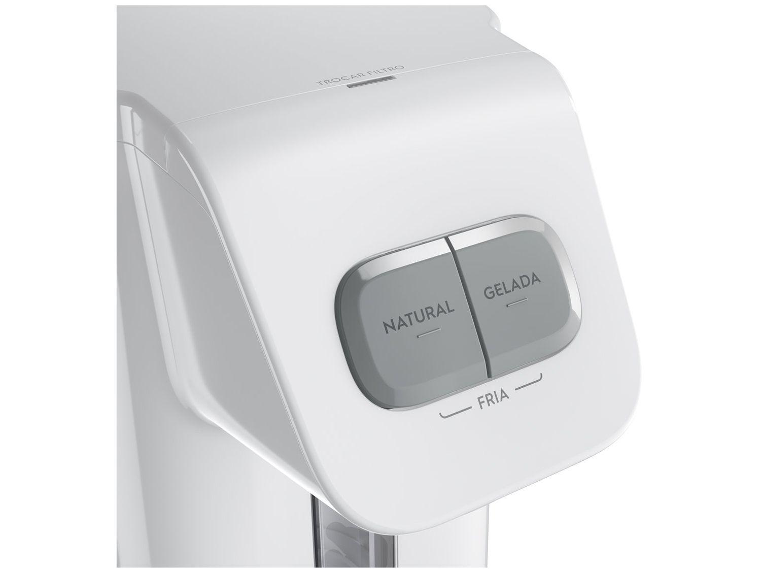 Purificador de Água Electrolux de Parede e Mesa Eletrônico Branco Efficient PE15B Água Gelada e Natural