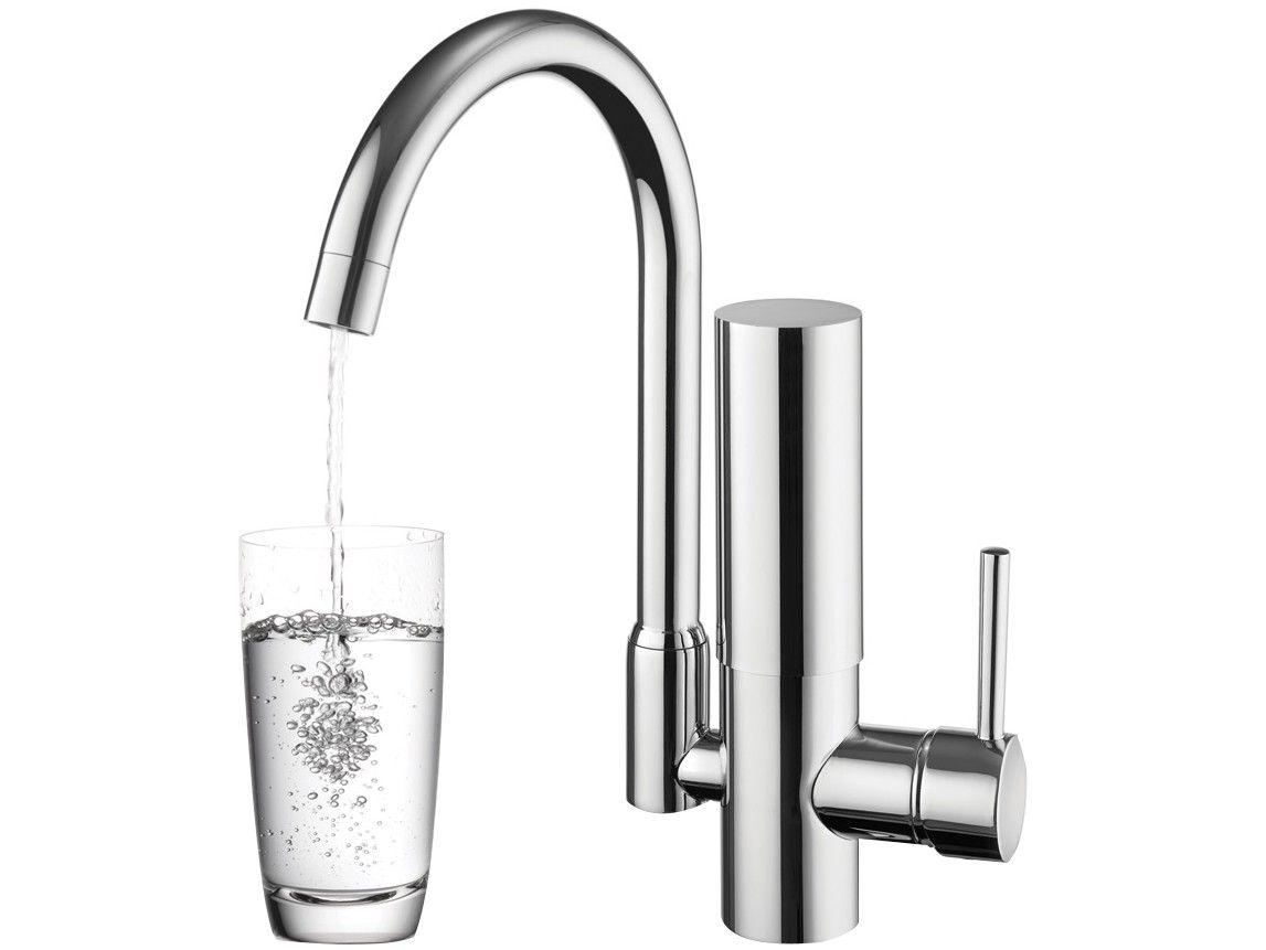 Purificador de Água Lorenzetti de Mesa Cromado - Monocomando Acqua Class 2243 C24 Água Natural