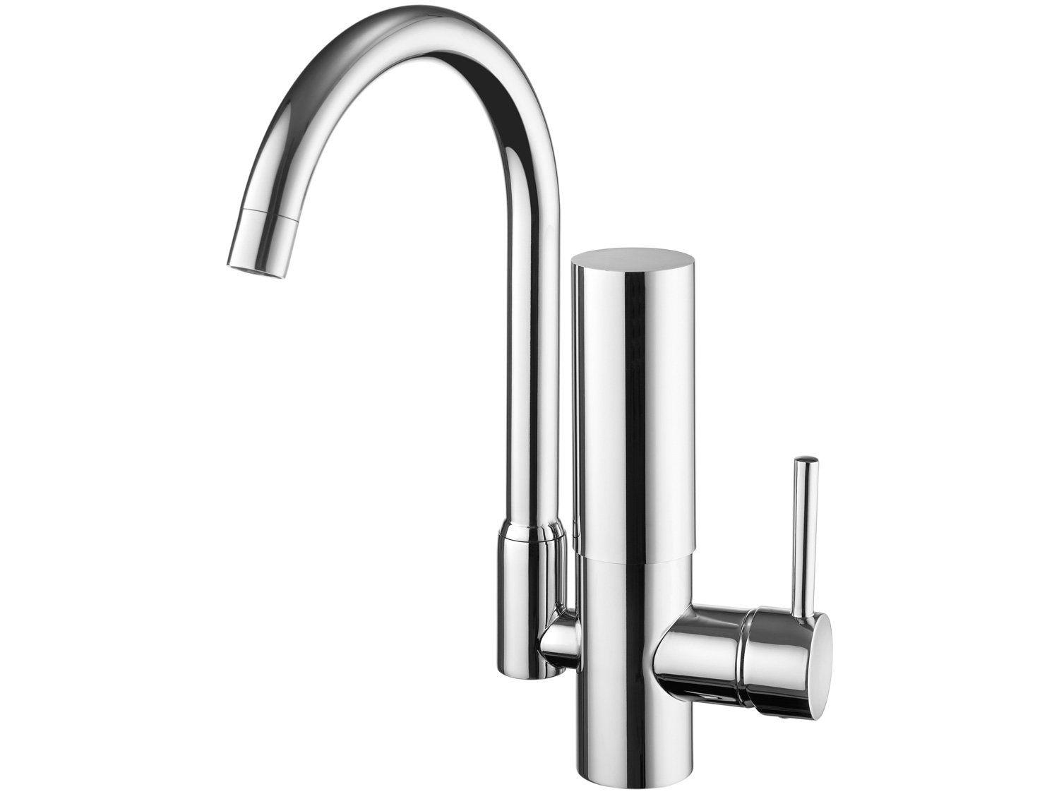 Purificador de Água Lorenzetti de Mesa Cromado - Monocomando Acqua Class 2243 C24 Água Natural