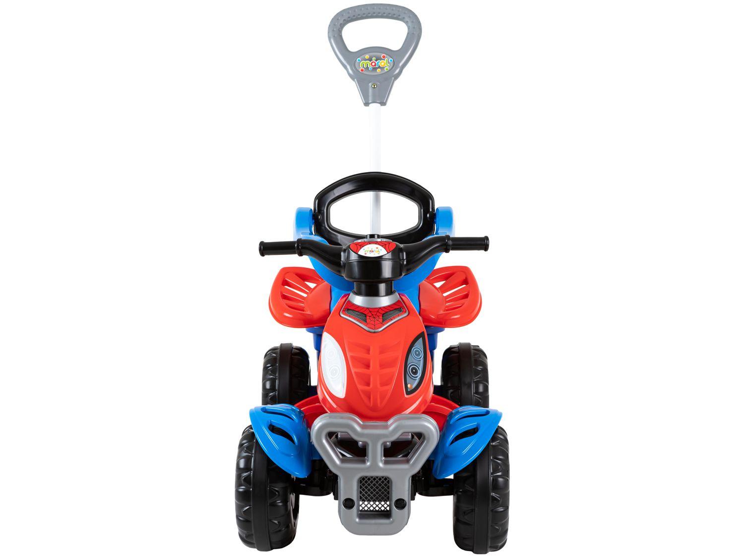 Quadriciclo Infantil a Pedal Spider - Maral com Empurrador, Shopping