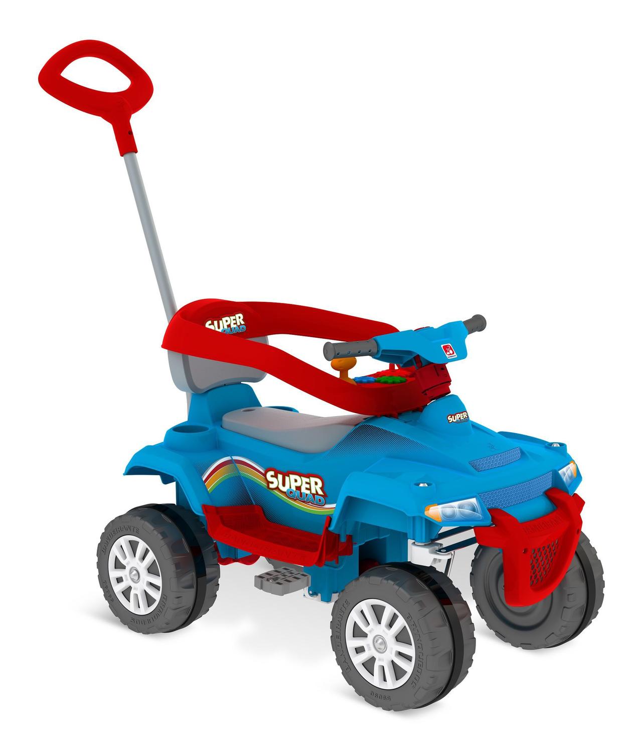Quadriciclo Infantil a Pedal Super Quad - Bandeirante - Carros a Pedal ...